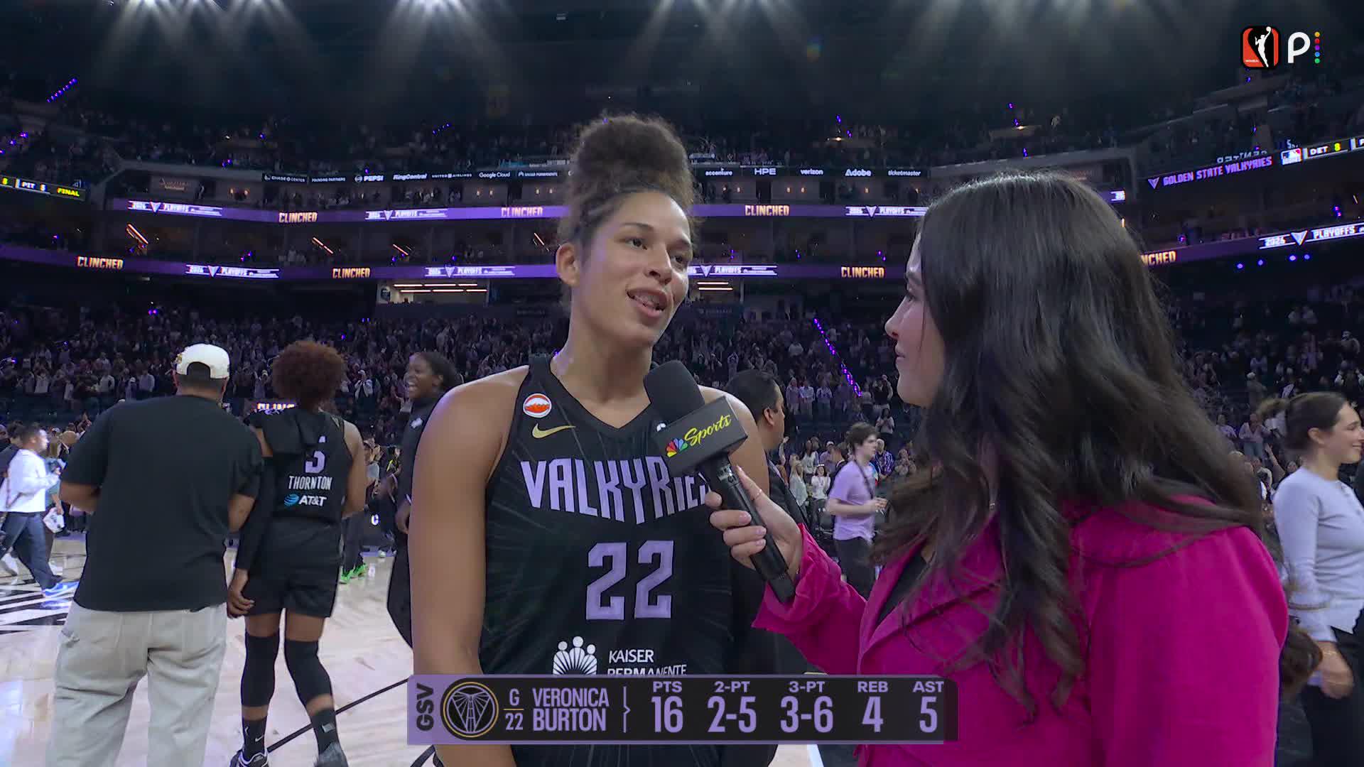 Veronica Burton Postgame (Peacock) | 8/17/26
